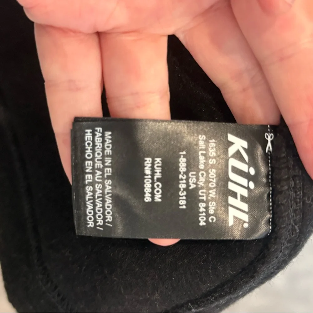 Kuhl Highland Alpaca Long Jacket Black - Medium - Picture 6 of 7